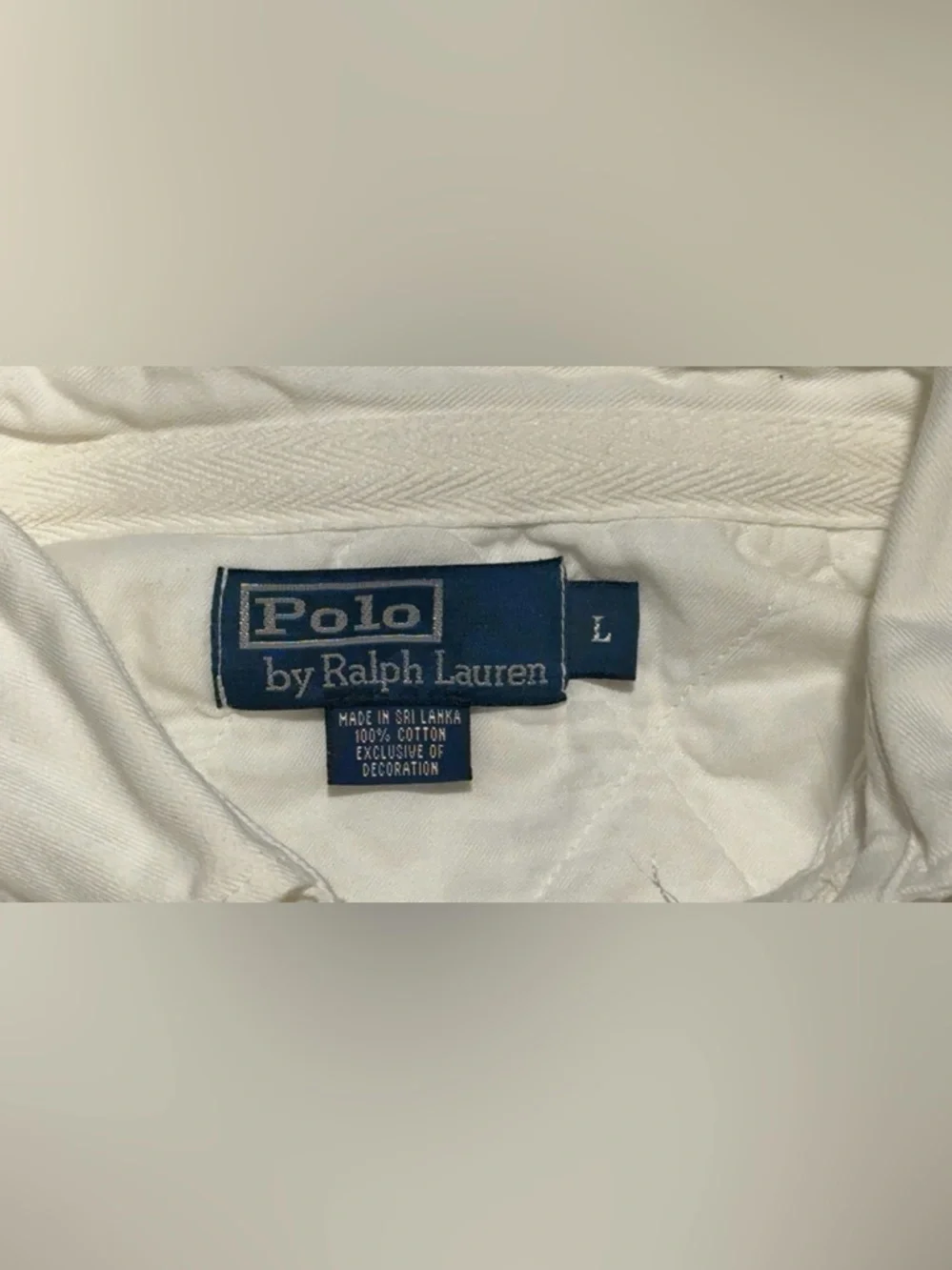 Polo Ralph Lauren Big Pony Rugby Polo Men Size L #3 Classic Pristine Condition - Picture 3 of 4